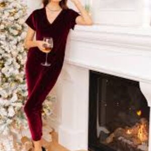 Smash + Tess Sunday Romper Velvet (XS)